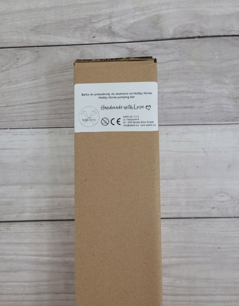 Belka do przeszkody do skakania na Hobby Horse - różowa - 120 cm