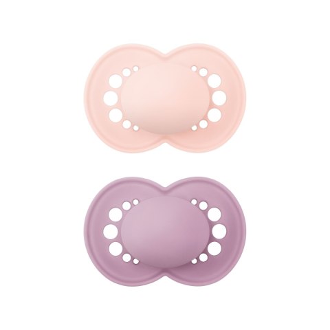 MAM BABY Smoczek uspokajający Orginal Silky Girl +6 m 2 szt
