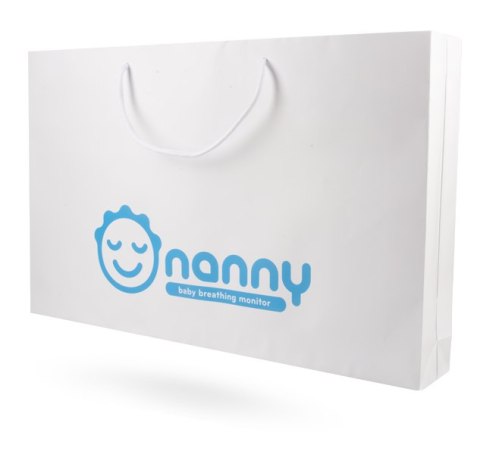Torba reklamowa papierowa z logo Nanny