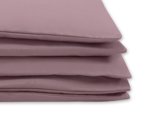 Bawełniana pościel dla dzieci 2 części poszewki na poduszkę 40x60 i na kołderkę 12x90 cm - róż retro