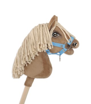 Kantar dla konia Hobby Horse uniwersalny A4 i A5 zapinany - błękitny