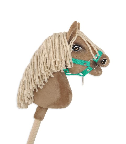Kantar dla konia Hobby Horse uniwersalny A4 i A5 zapinany - miętowy